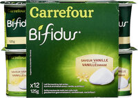 Bifidus* saveur vanille
