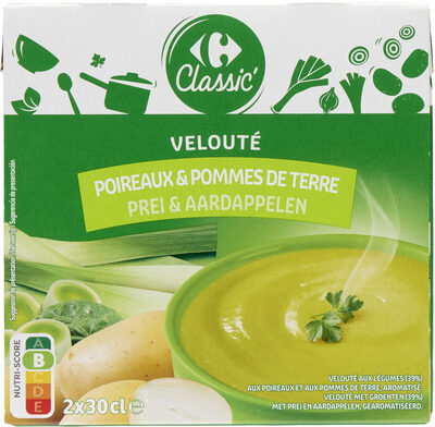 Velouté aux Poireaux & pommes de terre