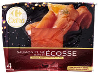Saumon fumé élevé en écosse