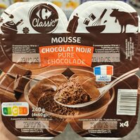 Mousse chocolat noir