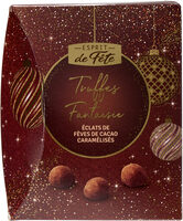 Truffes Fantaisie Éclats de fèves de cacao caramélisés