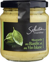 Moutarde au basilic