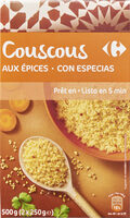 Couscous aux épices
