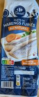 Filets de harengs fumés au naturel
