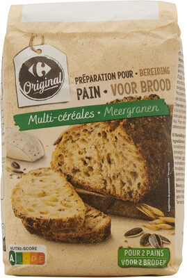 Préparation pour pain Multi-céréales by Carrefour