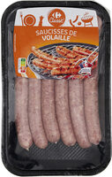 Saucisses de volaille