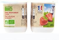 Avec morceaux Fraises