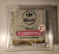 Taboulé A L'ORIENTALE Duo de poivrons et menthe