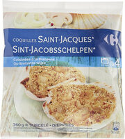 4 Coquilles Saint-Jacques*