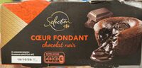 Cœur fondant - Chocolat noir