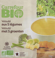 Velouté aux 5 légumes
