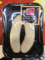 Boudin blanc à l'ancienne A LA TRUFFE blanche d'été 5%