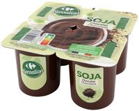 Postre de soja con chocolate