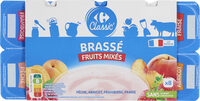 BRASSE PÊCHE (ou) ABRICOT (ou) FRAMBOISE (ou) FRAISE