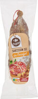 Saucisson sec gourmand au Beaufort