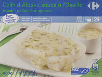 Colin d'Alaska Sauce à l'oseille