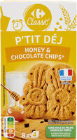 P'tit Déj Honey & chocolate chips*