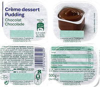 Crème dessert chocolat