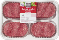 Steaks haches pur boeuf