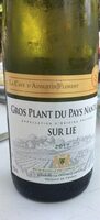 Gros Plant Du Pays Nantais sur Lie
