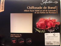 Chiffonnade de Boeuf - Affiné façon salaté au sel de Guérande et aux herbes de Provence