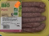 6 Chipolatas Bio