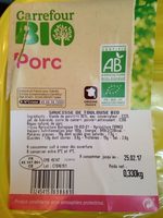 Saucisse de Toulouse Bio