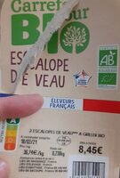 Escalope de veau