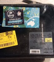 Côtés echine de porc