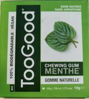 Chewing-gum menthe