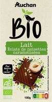 Bio Lait éclats noisettes