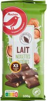 Lait noisettes entières