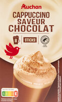 Auchan cappuccino saveur chocolat