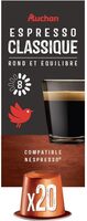 Espresso  Classico Rond et équilibré