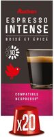 Espresso Intenso Boisé et épicé