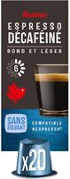 Espresso décaféiné