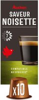 Capsule de café noisette