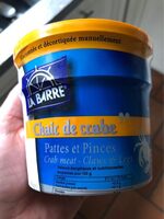 Chair De Crabe Fraîche Pasteurisée (pattes Et Pinc
