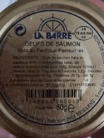 Œufs de saumon keta du pacifique