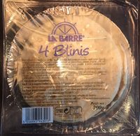 Blinis Bte De 4 x 50 g