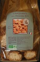 Croquants aux amandes bio