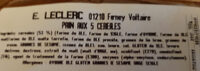 Pain aux 5 céréales