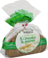 Pain spécial aux 5 céréales et graines 500g