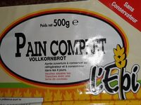 Pain complet vollkornbrot
