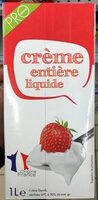 Crème entière liquide (30 % MG)