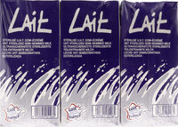 Lait sterilise UHT demi ecreme