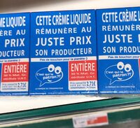 Crème liquide entière UHT