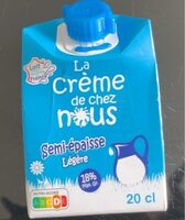 Crème légère semi-épaisse