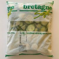 Courgettes en rondelles surgelées