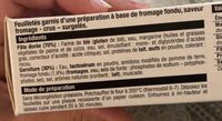 Feuilletés au fromage fondu